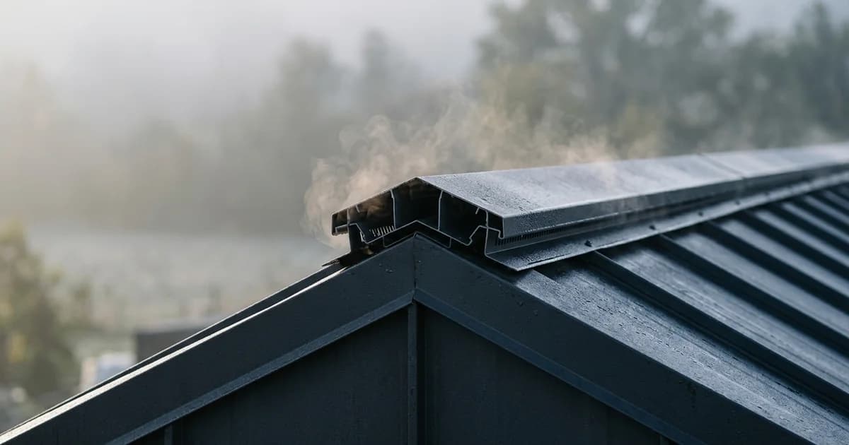 Vetranie strechy a podkrovia: ako to funguje a čo sa stane, keď chýba. Sprievodný obrázok k článku Zakryto, údržba strechy.